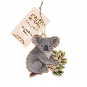Wooden Decoration | Australian Koala Wooden Decoration | Australian Koala